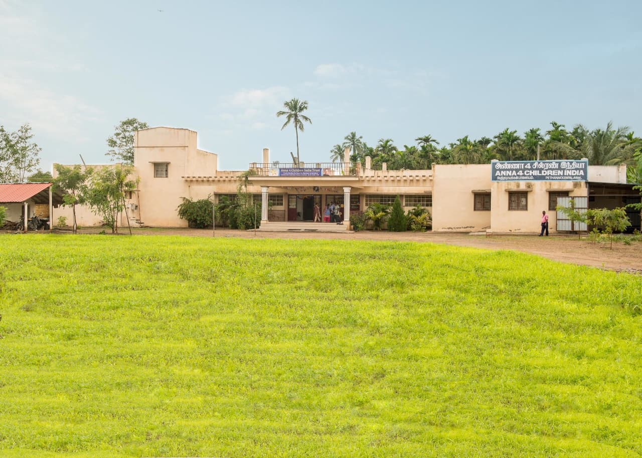 New orphanage building — After